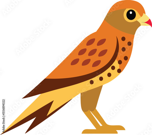 Beautiful kestrel bird soaring in the wild, close-up of kestrel falcon hunting, kestrel perched on branch, wildlife photography of kestrel bird in nature, majestic kestrel bird flying, raptor bird 