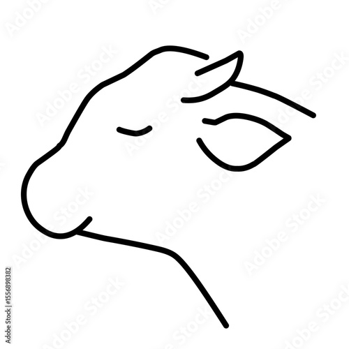 beef meat vector icon