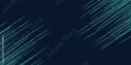 Minimal Abstract turquoise Grunge Scratch Background Template, vector illustration