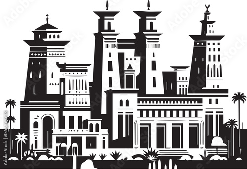 Architectural Wonders Cityscape Design