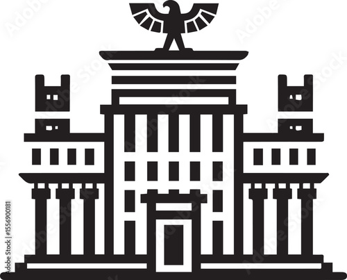 Majestic Eagle Monument Architecture