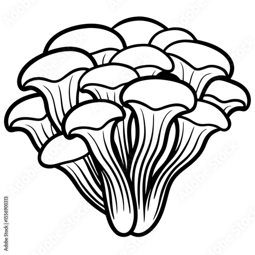 mushroom vector illustration