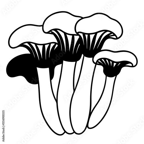 mushroom vector illustration