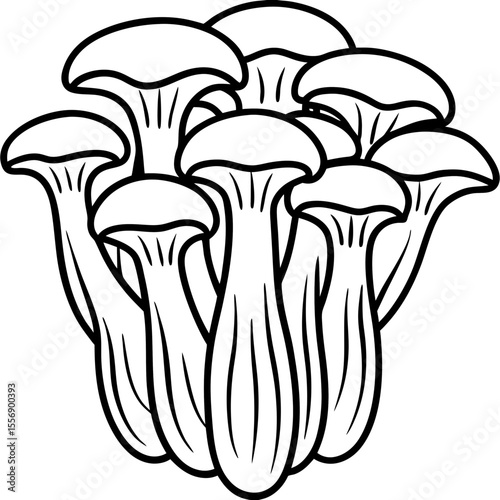 mushroom vector illustration