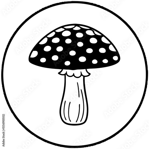 mushroom vector illustration