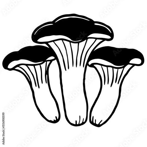 mushroom vector illustration