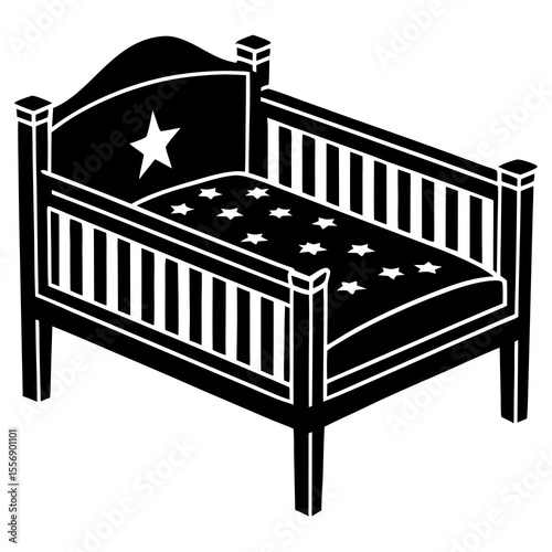 illustration of a bedroom