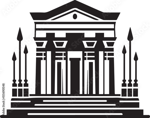 Ancient Temple Architecture Design