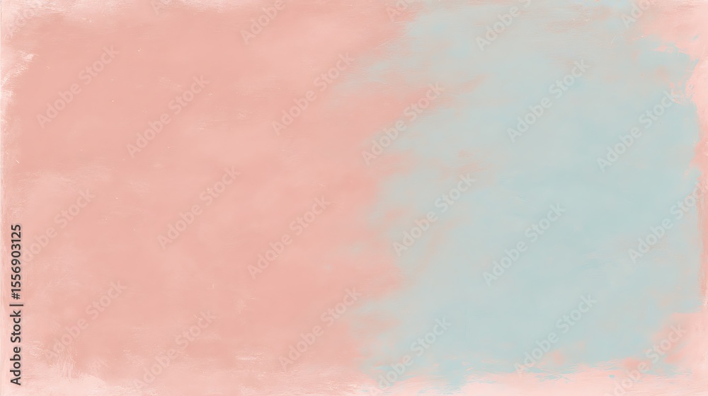 Fototapeta premium Delicate pastel watercolor paint wash background