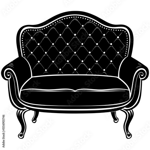 furniture, sofa, chair, armchair, interior, vintage, seat, luxury, antique, design, royal, classic, couch, style, decor, old, comfortable, room, leather, decoration, upholstery, 3d, retro, home, fashi