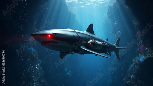 Wallpaper Mural Robotic sea creatures, Technology in sea Torontodigital.ca