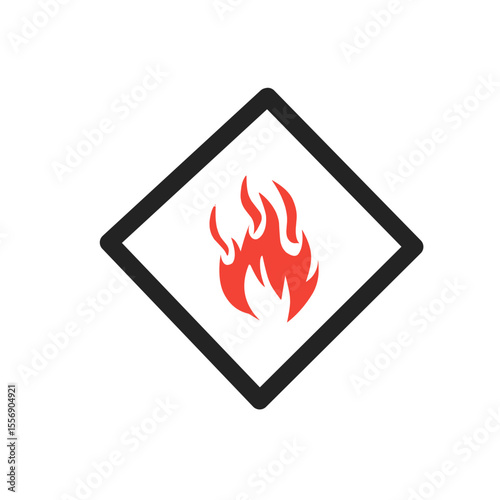 danger fire icon