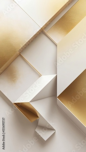 Abstract 3D render of a modern geometric business architecture background with light gray cube patterns, perfect for futuristic design concept illustration wallpaper