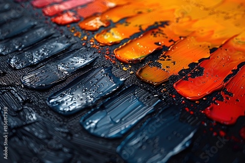 Simulate Rich Oil Painting Texture with Layered Strokes on Canvas