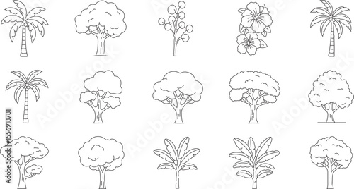set of trees