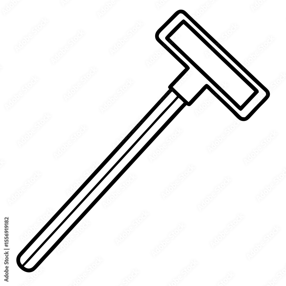 Realistic Allen Key Tool Vector – Minimal & Clean Outline Realistic Allen Key Tool Vector – Minimal & Clean Outline