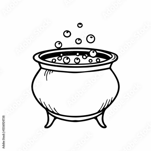 Bubbling Cauldron potion witch