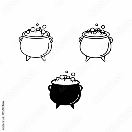Bubbling Cauldron Icons potion witch