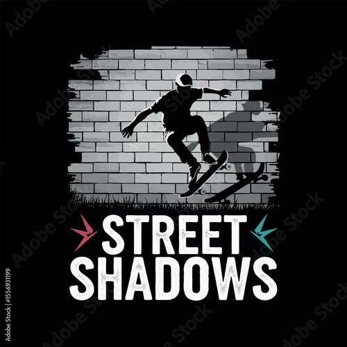 Skating t shirt design