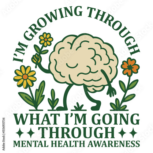 I’m growing through what I’m going through t-shirt design
