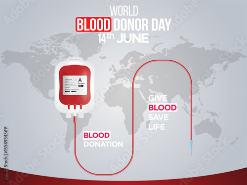 World Blood Donor Day – 14th June
Give blood, give life humanitarian aid, medical treatment, national, blood bag, isolated, volunteer, international, cells, healthy, world blood donor day, template,