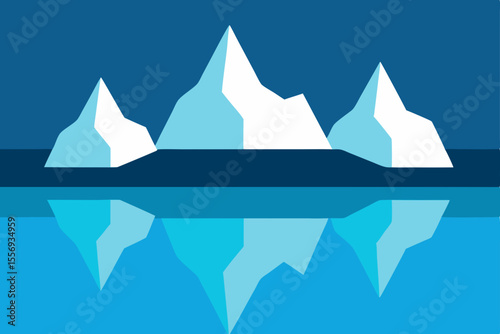 Majestic Icebergs A Stunning Reflection of Nature's Beauty