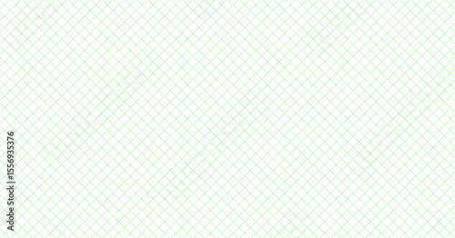 シンプルでおしゃれな鮮やかなグリーンの斜めグリッドのテクスチャ - 細い線の方眼パターンの背景素材