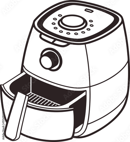 coffee machine vector illustration