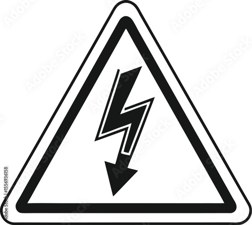 high voltage sign