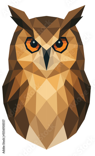 geometric owl