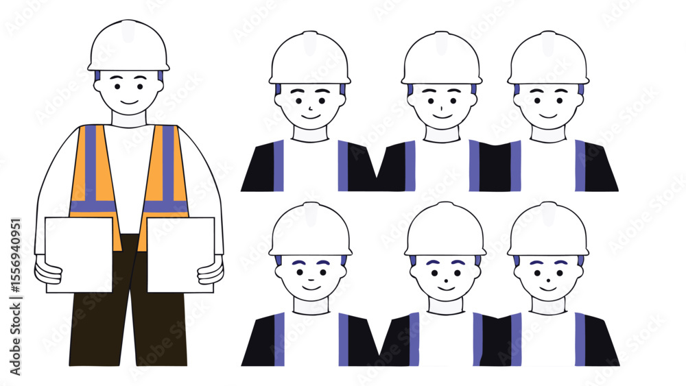 Fototapeta premium create-a-vector-illustration-of-a-construction-wor (1).eps