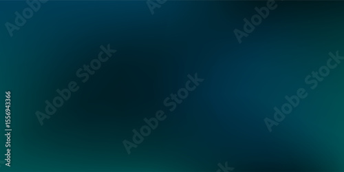 Modern elegant dark blue to light blue and green gradient background illustration, ideal for sophisticated art simple modern