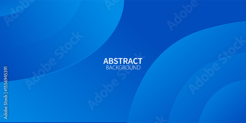 Abstract blue color background. Dynamic shapes composition