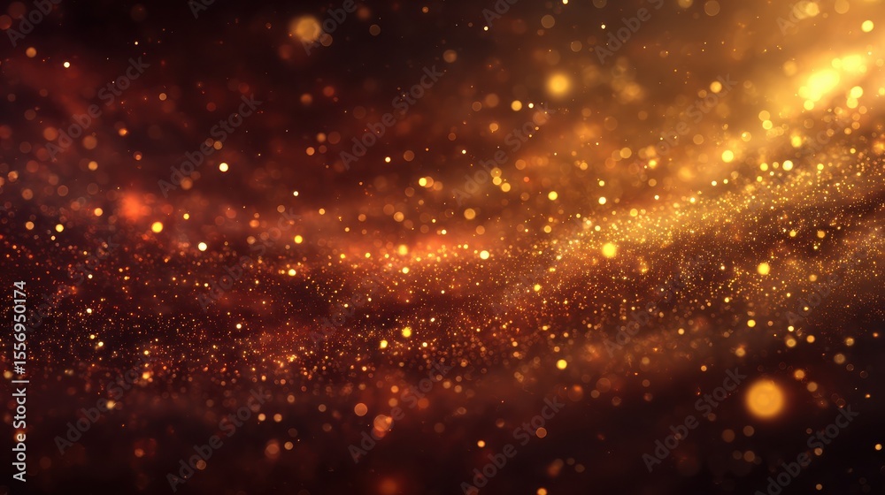 Obraz premium golden bokeh background