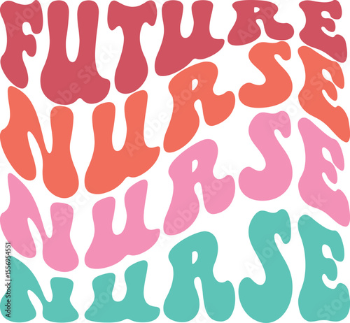 Future Nurse, Retro Nurse svg design