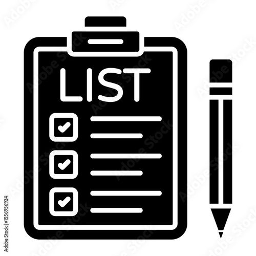Perfect design icon of shopping list