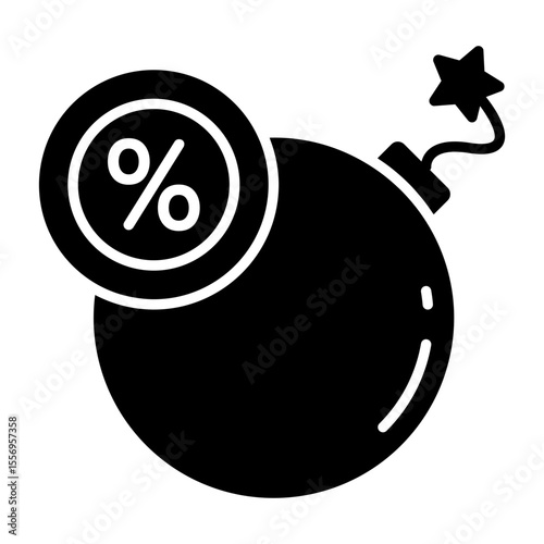 Premium download icon of explosive sale