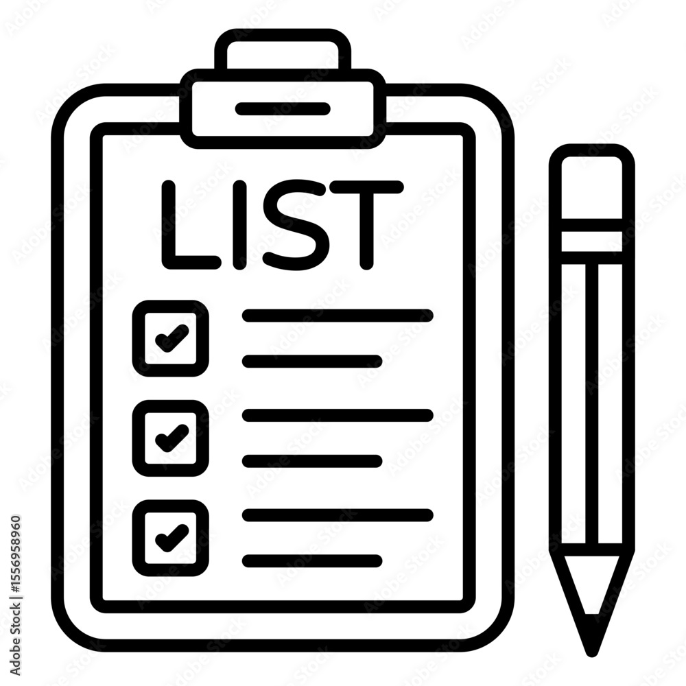 Perfect design icon of shopping list Perfect design icon of shopping list
