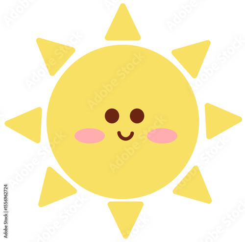 sun cartoon character