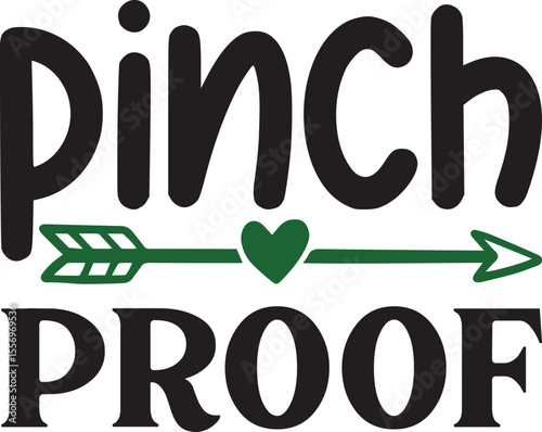 pinch proof ,St Patrick's Day Dog Bandanas SVG design