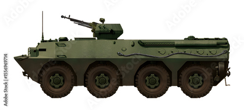 Perun APC (Concept of a new armored personnel carrier for the Croatian army, with a 12.7mm machine gun)