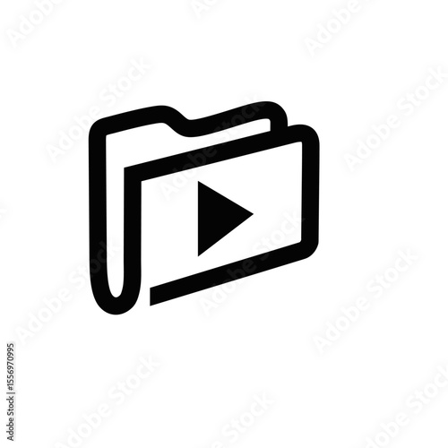 movie folder vector.ai