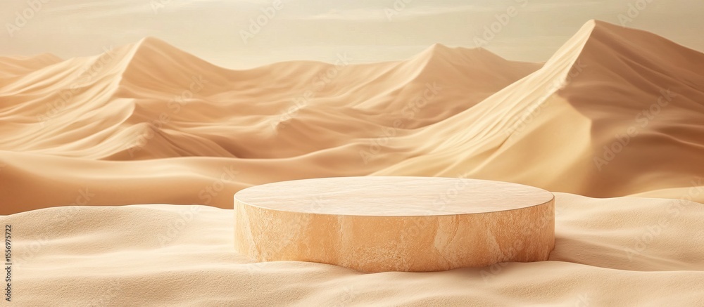 custom made wallpaper toronto digitalWooden Platform in Desert Landscape