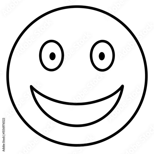 smiley face with smile