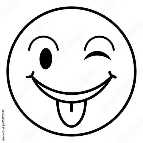 smiley face with smile