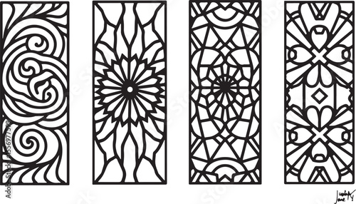 Modern Geometric Wall Panel Bundle