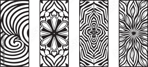 Modern Geometric Wall Panel Bundle