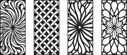 Modern Geometric Wall Panel Bundle