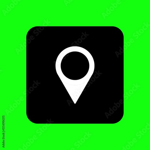 animated location icon,animated map pointer location