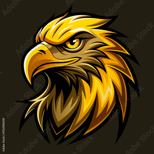 head of eagle